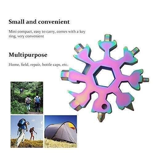 18-in-1 Snowflake Multifunction Tool