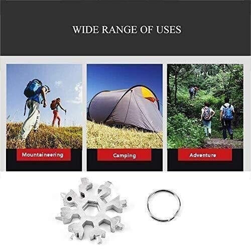 18-in-1 Snowflake Multifunction Tool