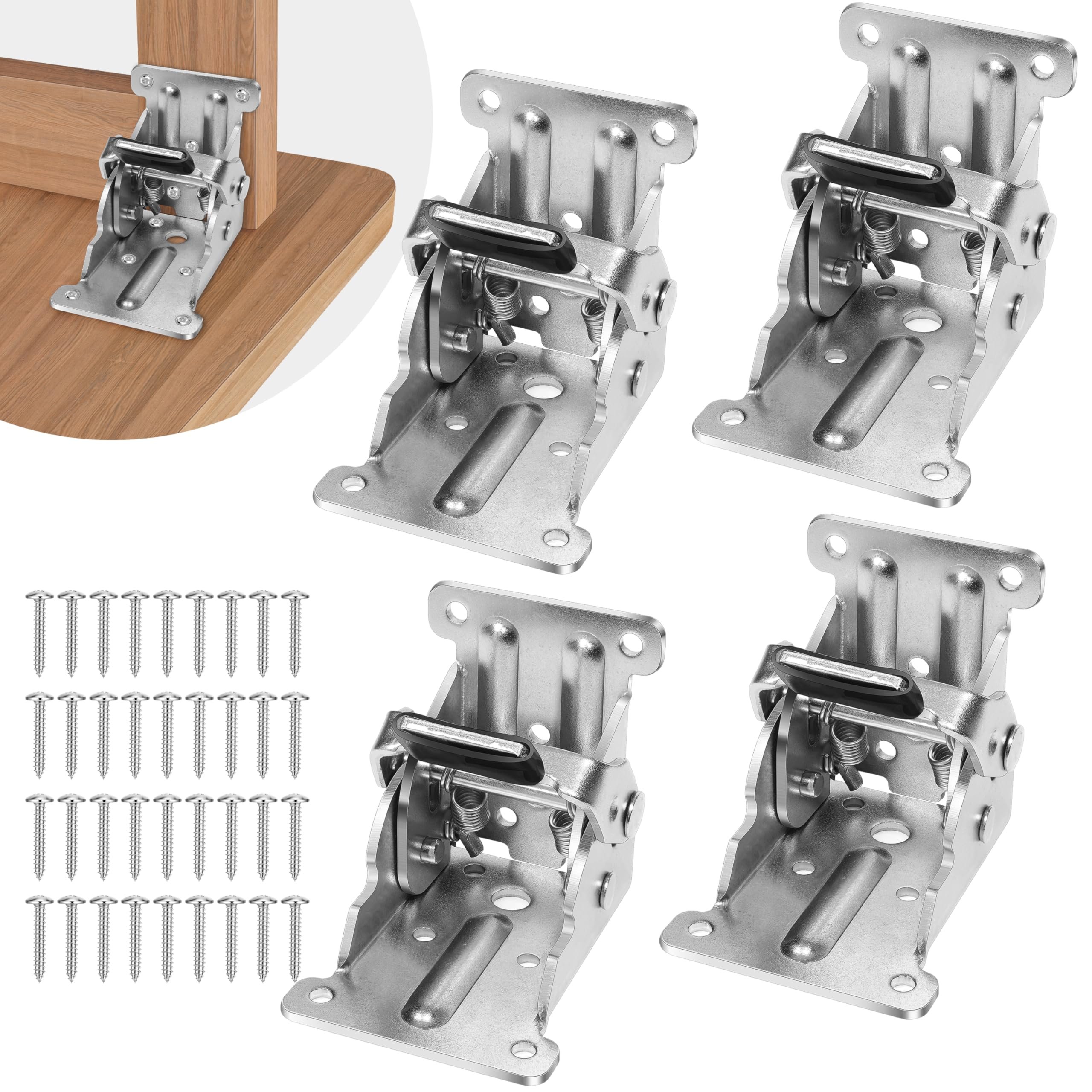 Foldable Self-Locking Hinge