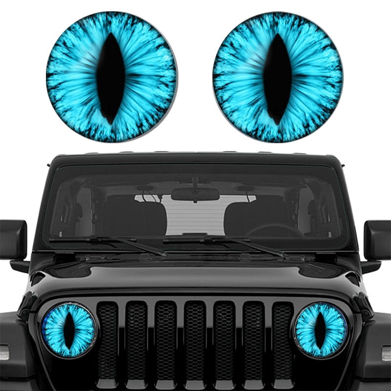 Beast Eyes Headlight Decals