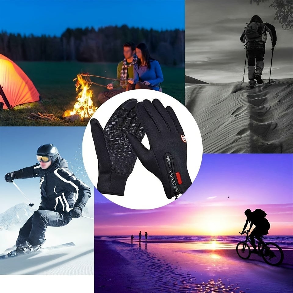 Waterproof Touchscreen Gloves for Outdoor Working