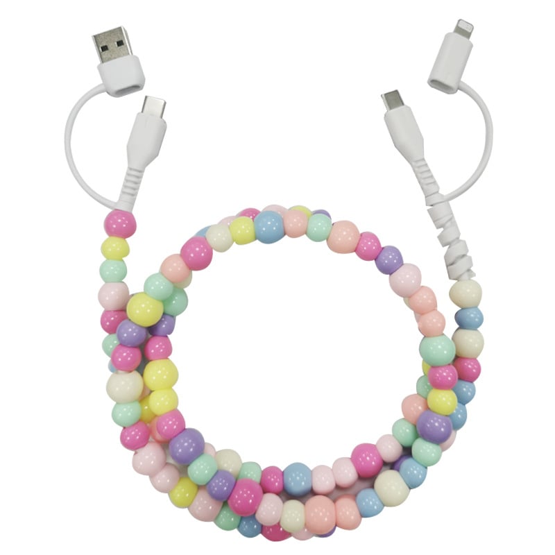 Colorful charger cable