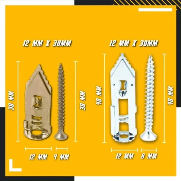 Self-drilling expansion screws