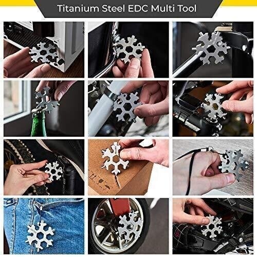 18-in-1 Snowflake Multifunction Tool