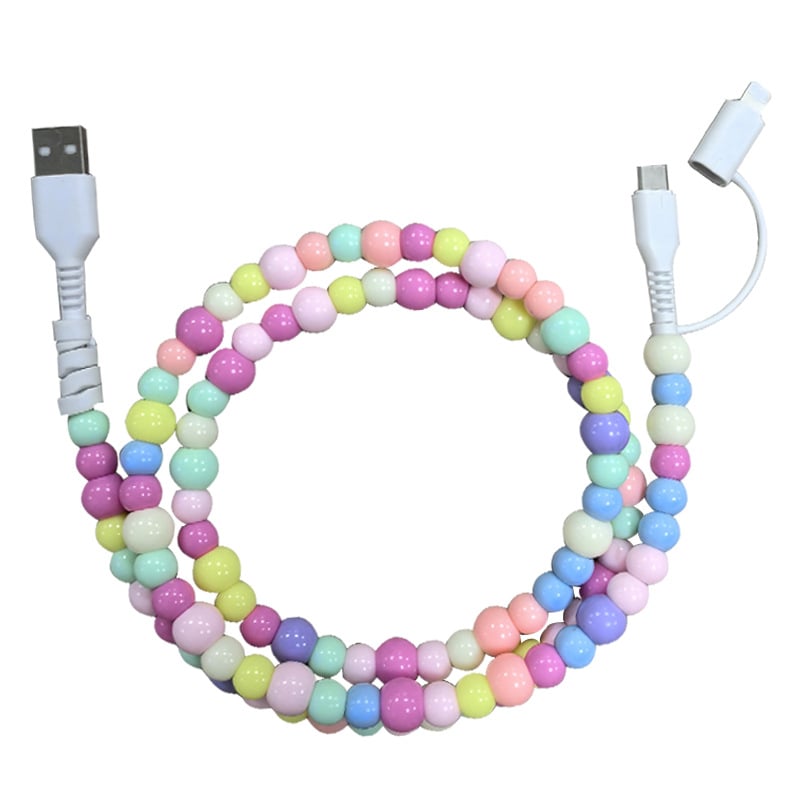 Colorful charger cable
