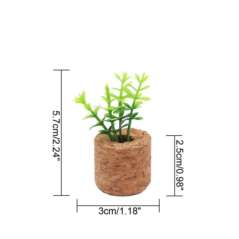 3D Plants Shape Car Perfume Clip