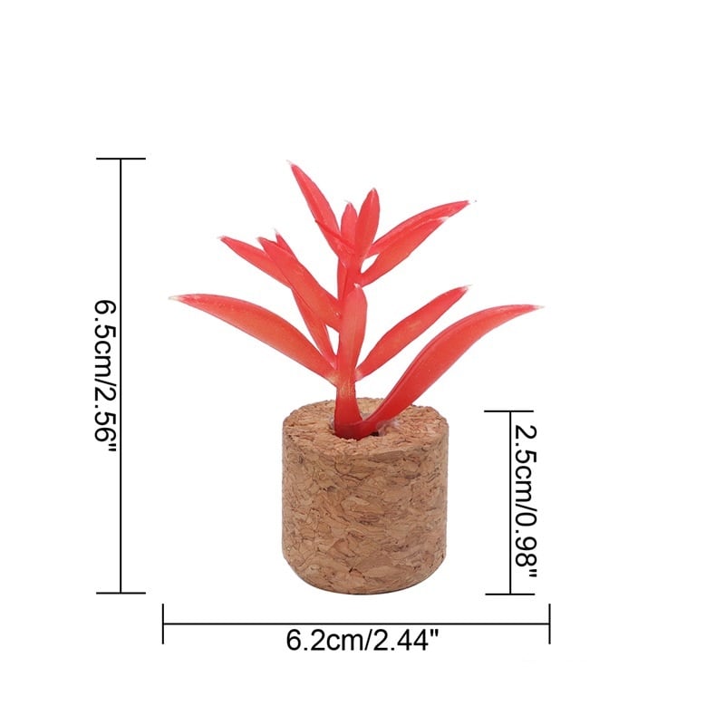 3D Plants Shape Car Perfume Clip