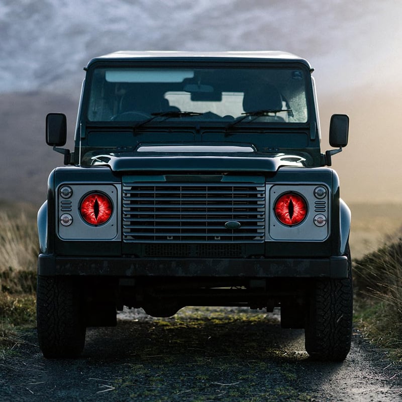 Beast Eyes Headlight Decals