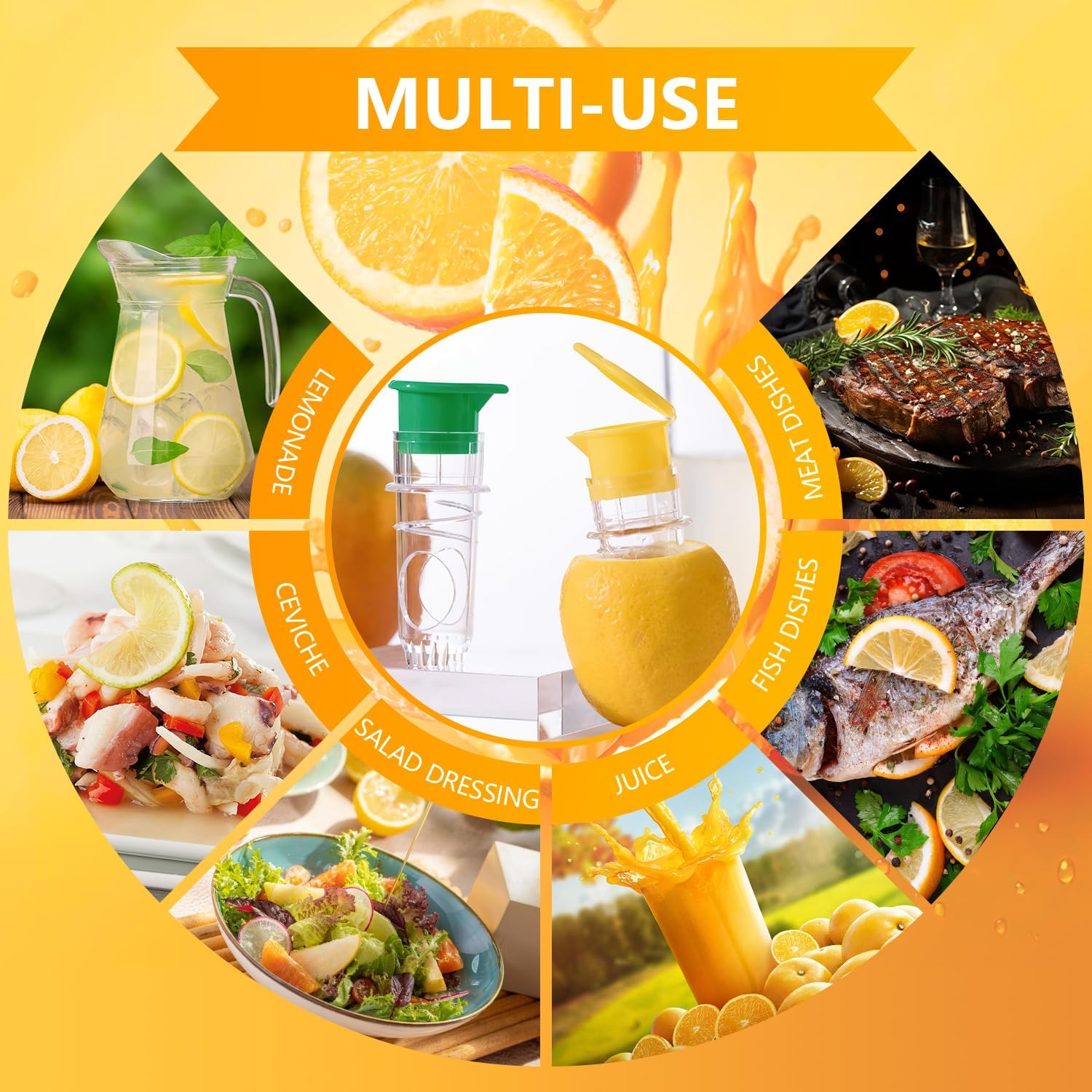 Lemon Mini Squeezer - Your Pocket-Sized Juice Powerhouse
