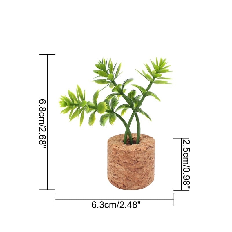 3D Plants Shape Car Perfume Clip