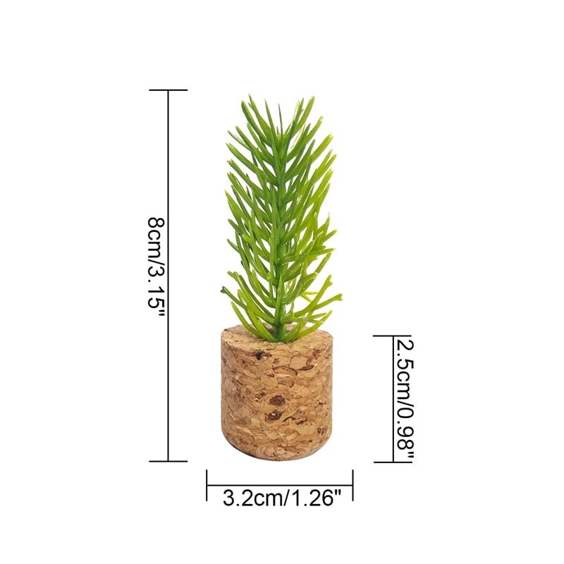3D Plants Shape Car Perfume Clip