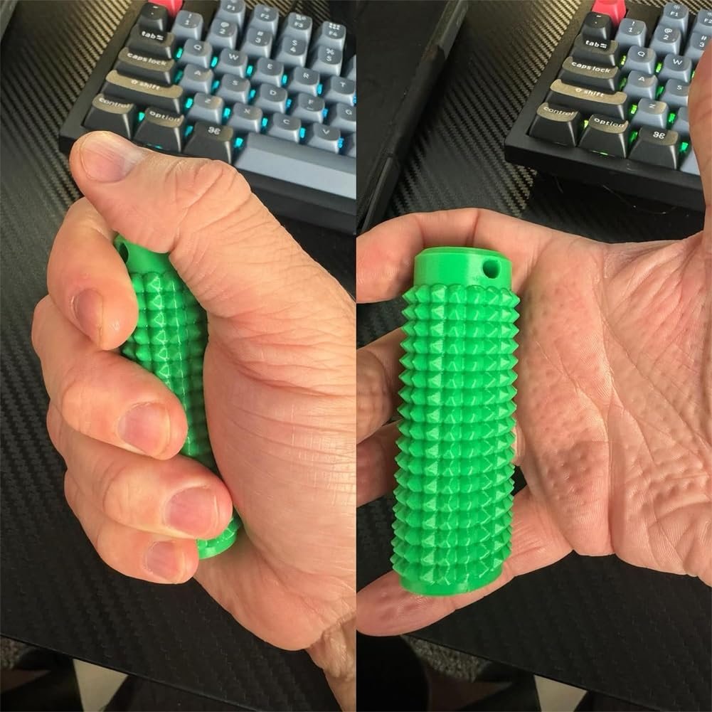 Spiky Grippie Stim Keychain for Anxiety Relief