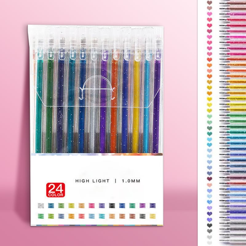 Glitter Gel Pen Set