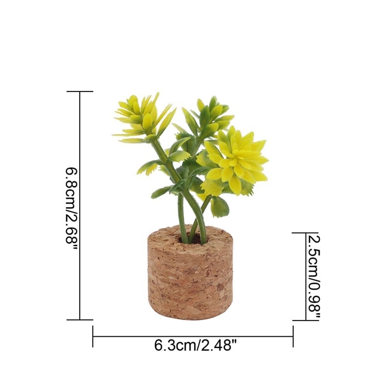 3D Plants Shape Car Perfume Clip