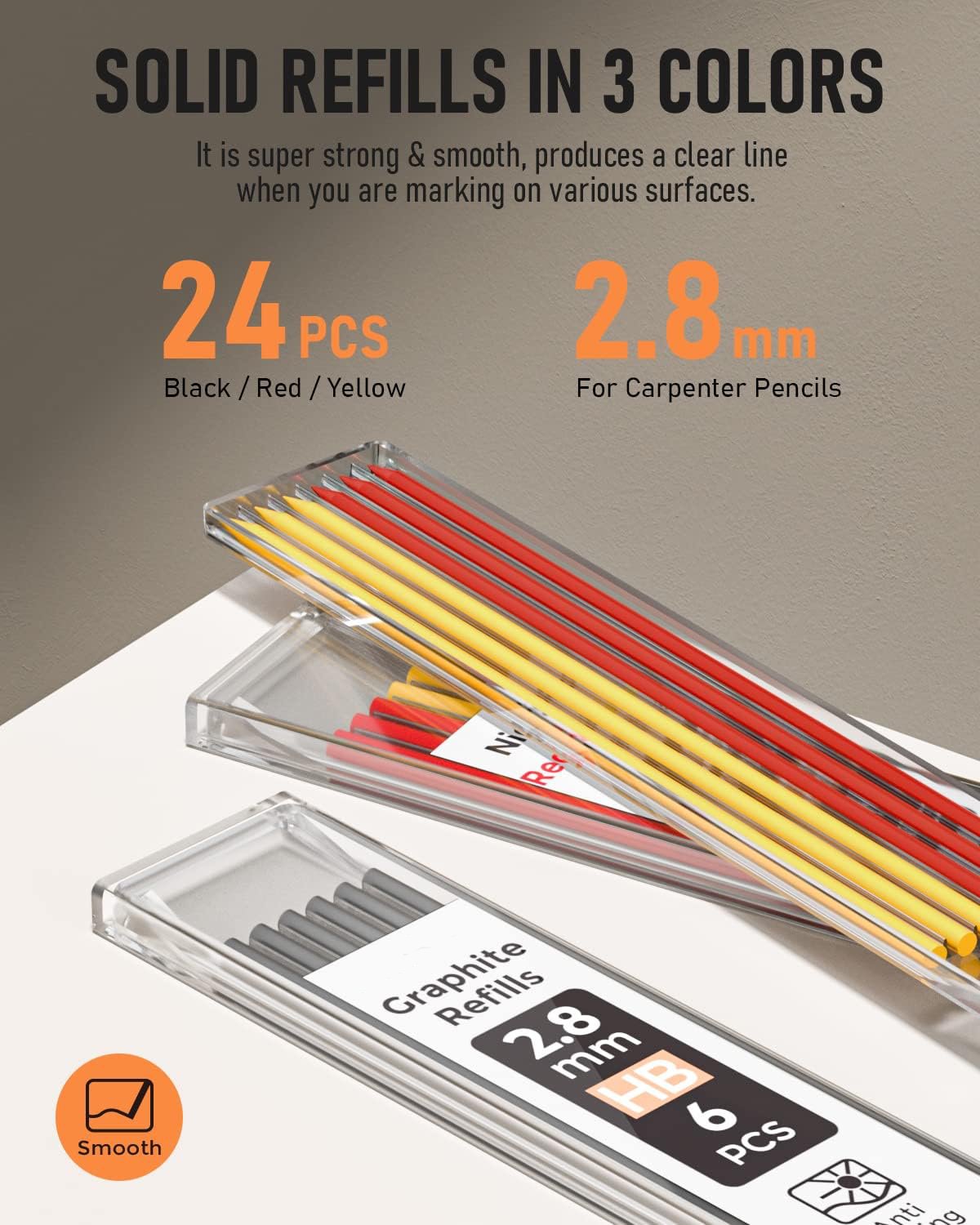 Carpenter Pencil with Sharpener
