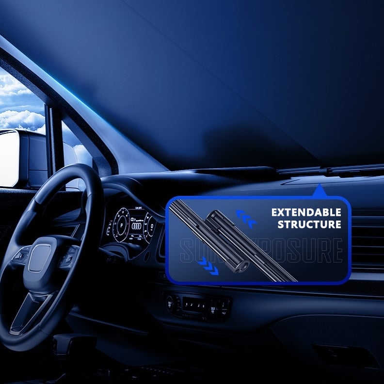 New Automatic Retractable Car Sunshade