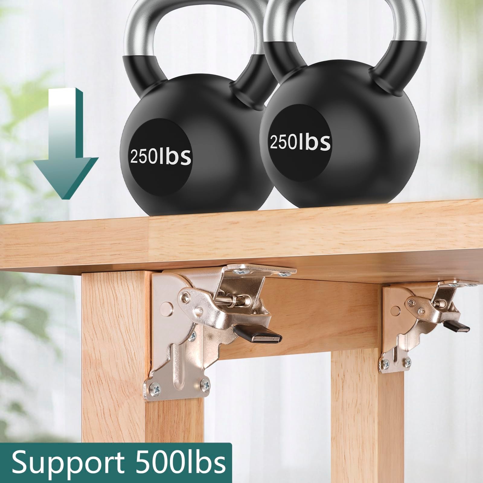 Foldable Self-Locking Hinge