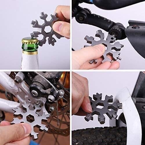 18-in-1 Snowflake Multifunction Tool