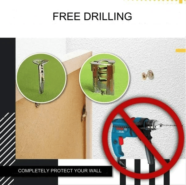 Self-drilling expansion screws