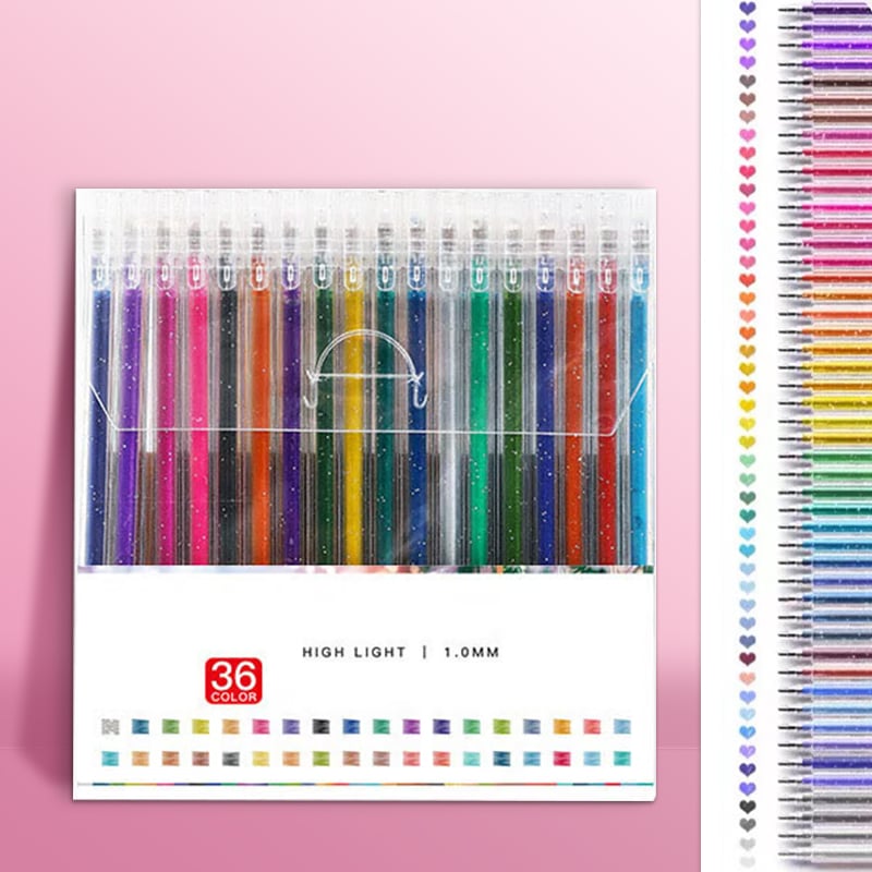 Glitter Gel Pen Set