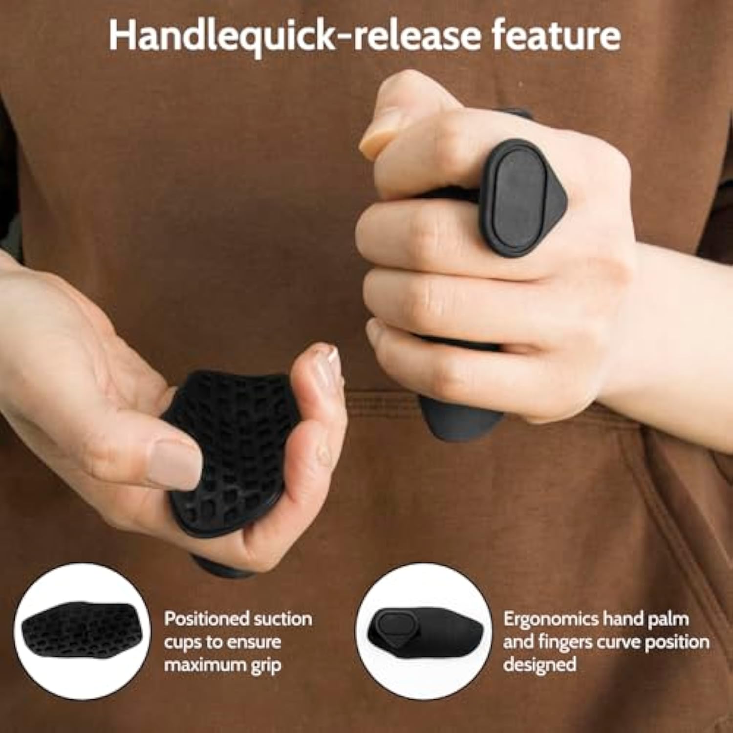 Weight Lifting Gloves : Rubber Gym Weightlifting Anti-Slip Workout Grips