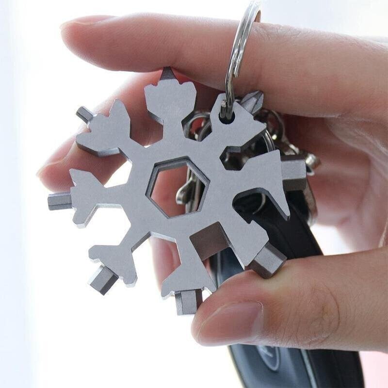 18-in-1 Snowflake Multifunction Tool