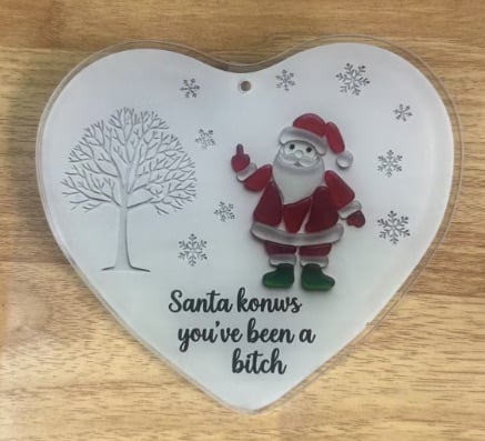 Heart-Shaped Sea Glass Friendship Decor