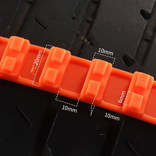 Universal Reusable Anti-skid Nylon Tire Chains