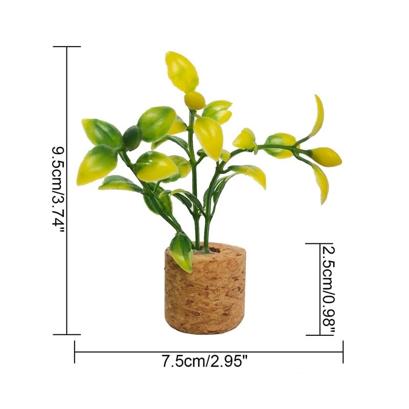 3D Plants Shape Car Perfume Clip