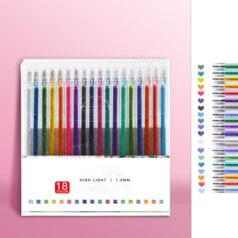 Glitter Gel Pen Set