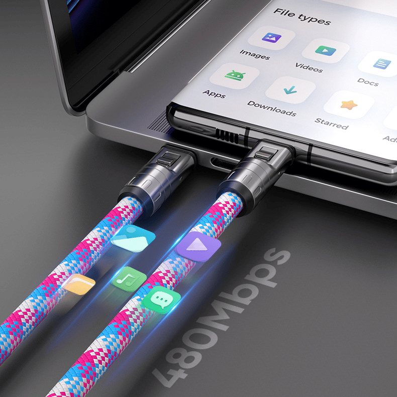 C to C 230W USB-C fast charging + crossbody or wrist strap
