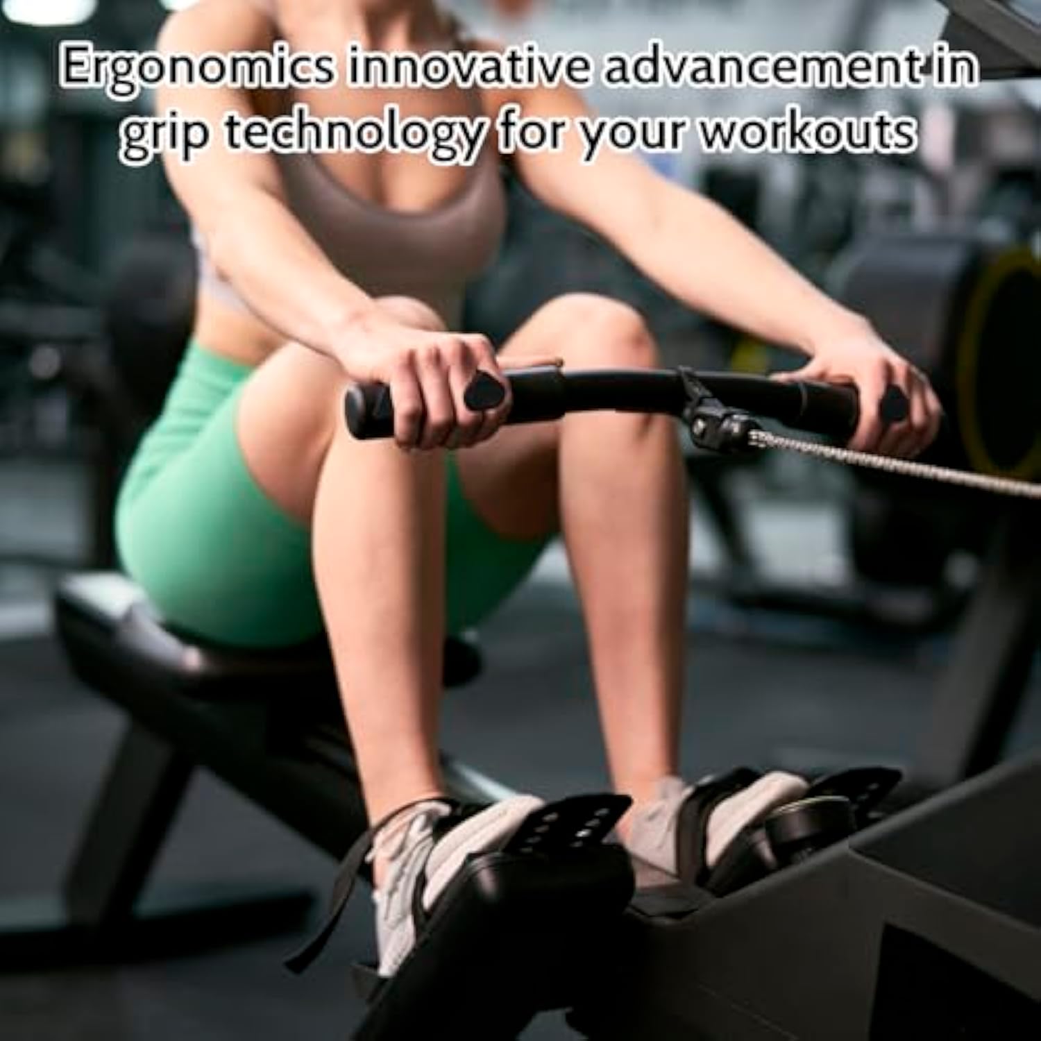 Weight Lifting Gloves : Rubber Gym Weightlifting Anti-Slip Workout Grips
