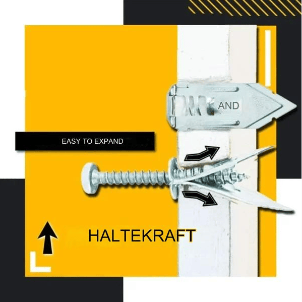 Self-drilling expansion screws