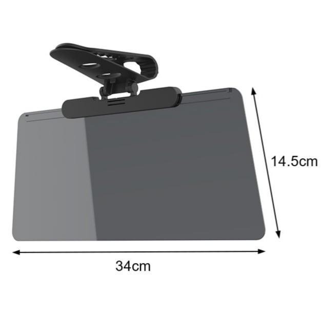 Universal Car Sun Visor With Polarized Glare Protection