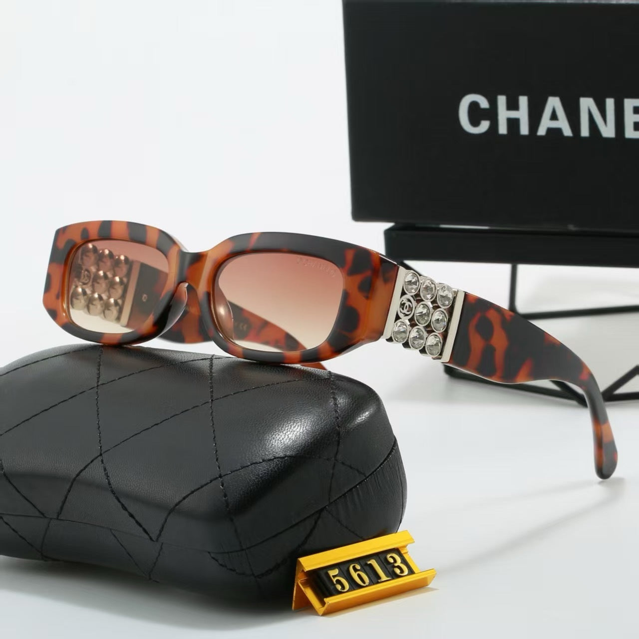 5 Colors diamond Fashion Sunglasses—5613