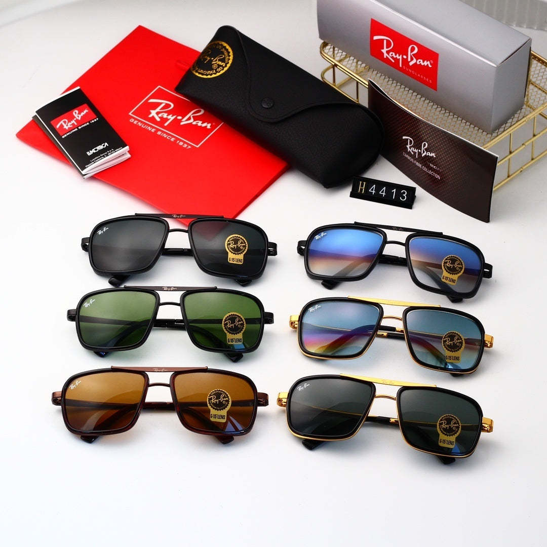 Cool 6 Colors Fashion mental Sunglasses—4413