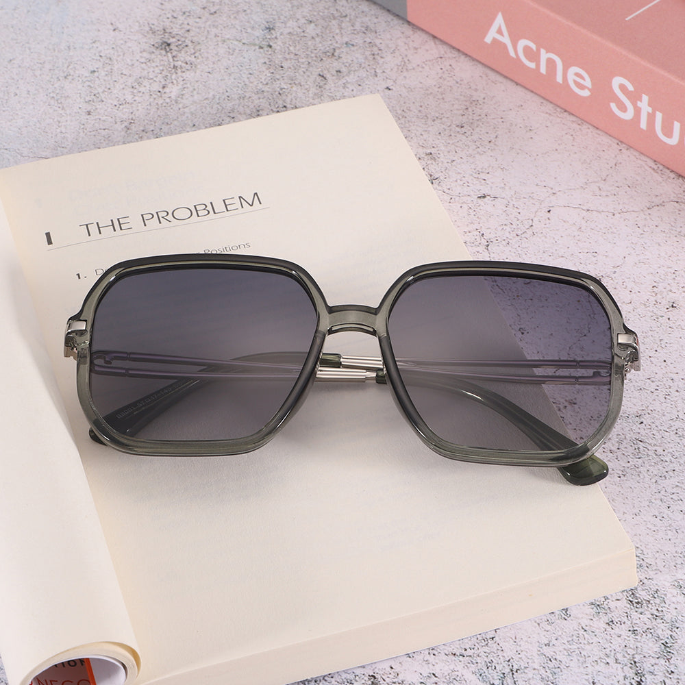 5 Colors Cool Fashion Diamond-cut Framed Sunglasses 2323