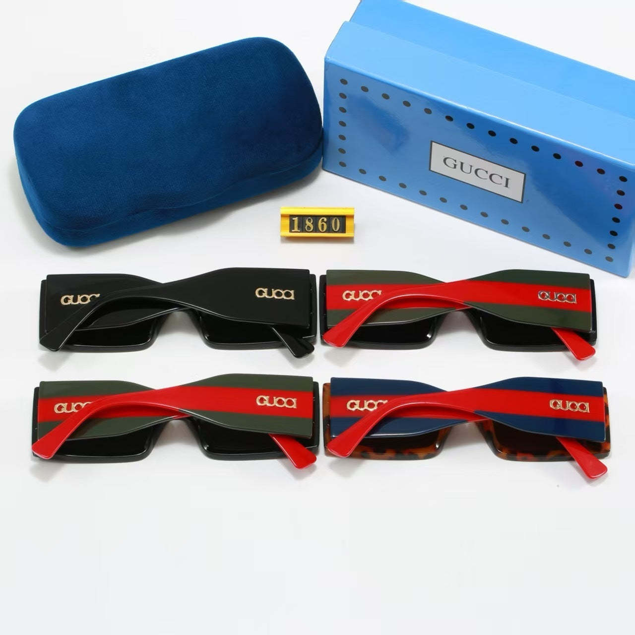 Big Frame 4 Colors Fashion Sunglasses—1860