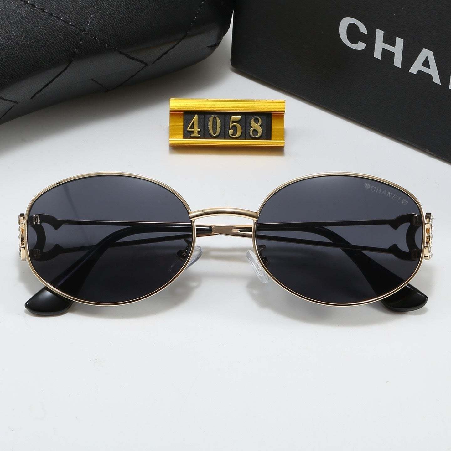 Diamond Round 5 Colors Fashion Sunglasses—4058
