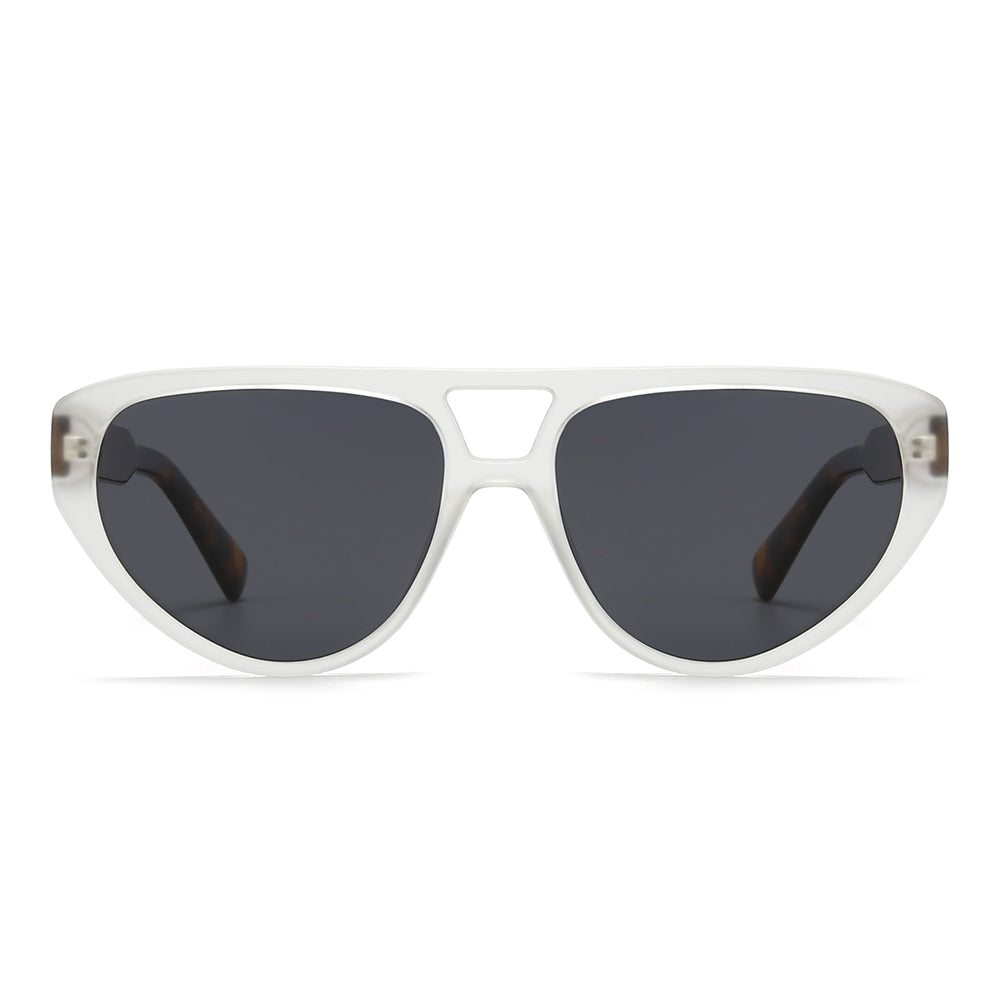 Wooden leg aviator multi-color sunglasses 2058