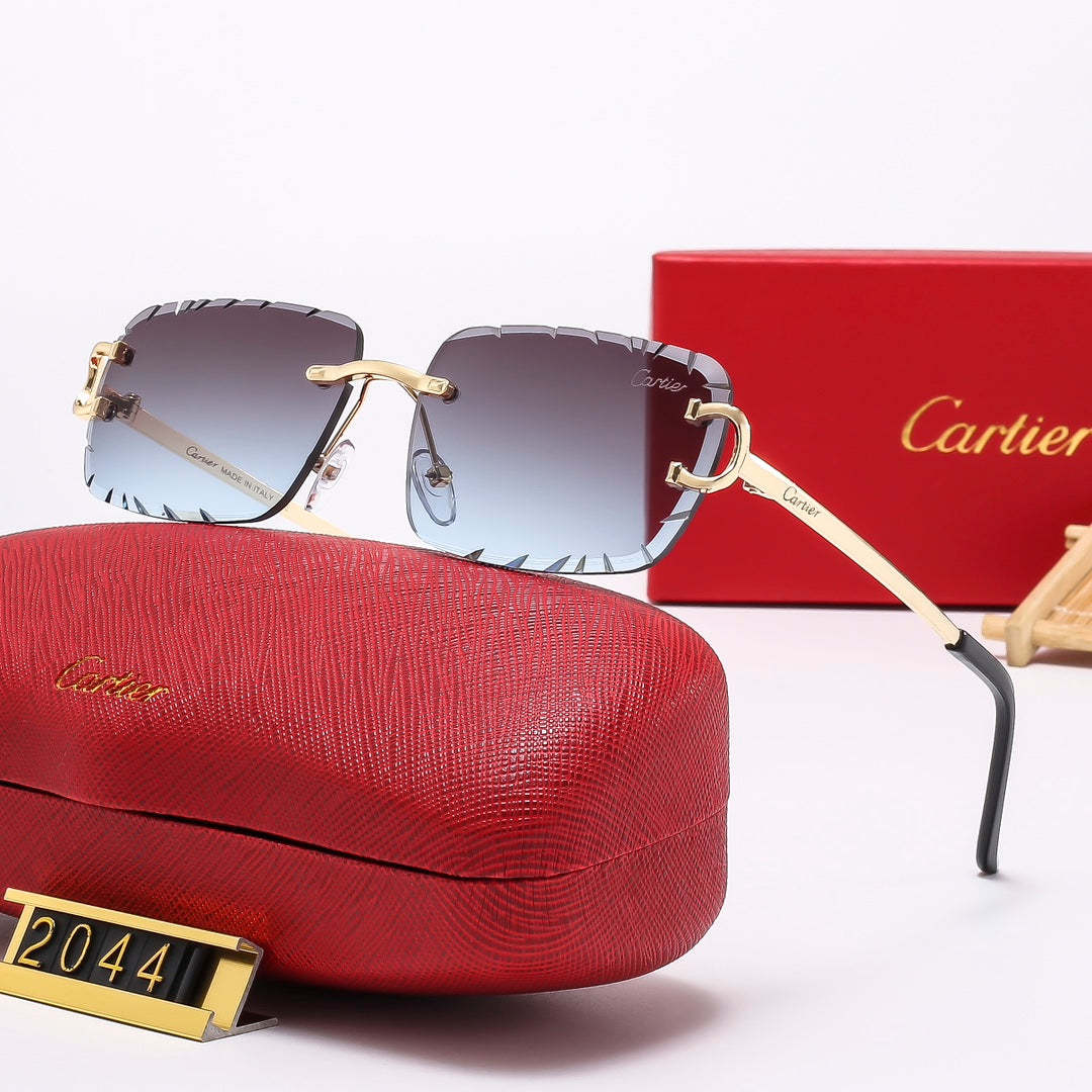 Diamond Cut 5 Colors Fashion Sunglasses—2044
