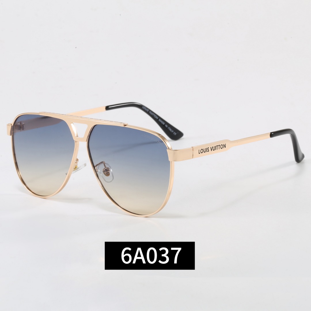 Premium Metallic aviator sunglasses 6A037