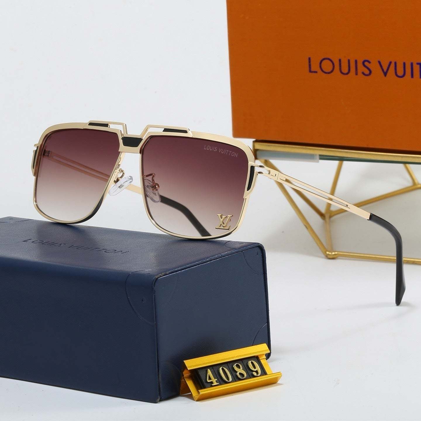 Metal 5 Colors Fashion Sunglasses—4089