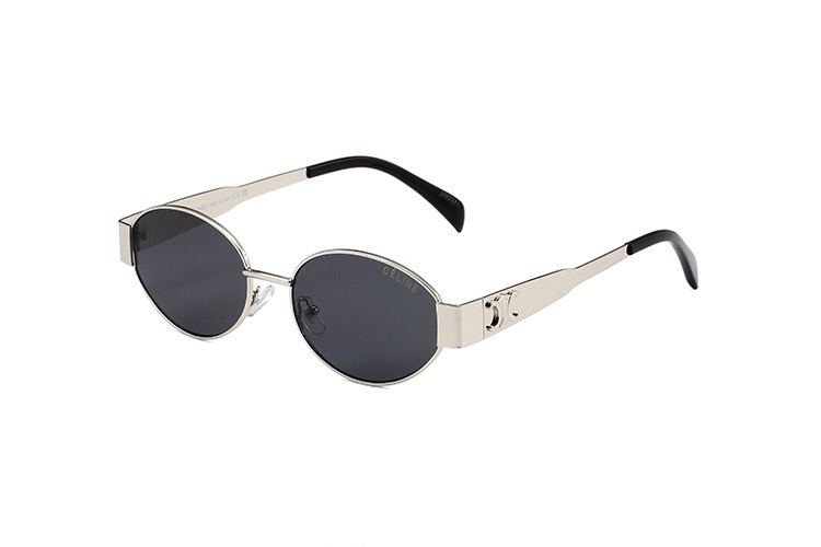 Retro classic fashion metal sunglasses