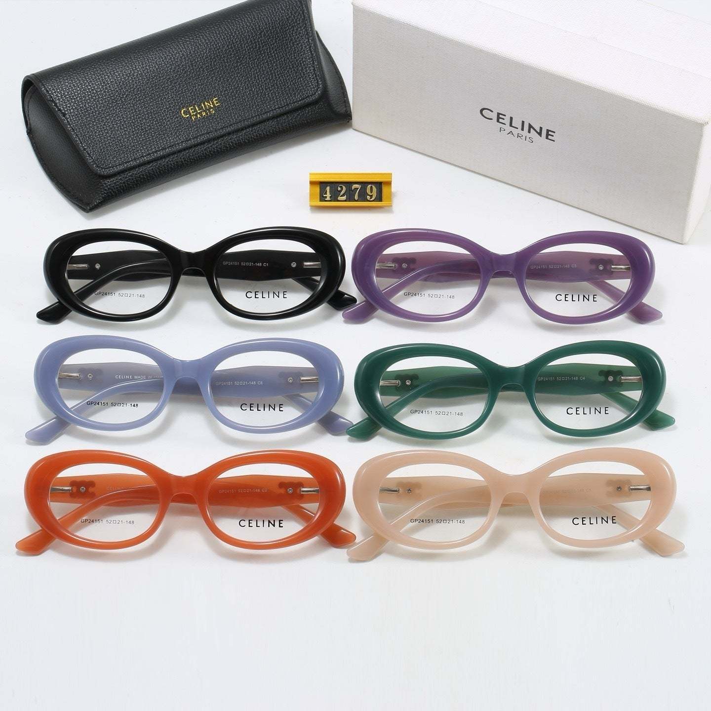 6 Colors Fashion glasses—4279