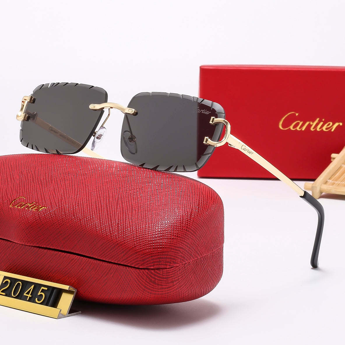 Diamond Cut 5 Colors Fashion Sunglasses—2044