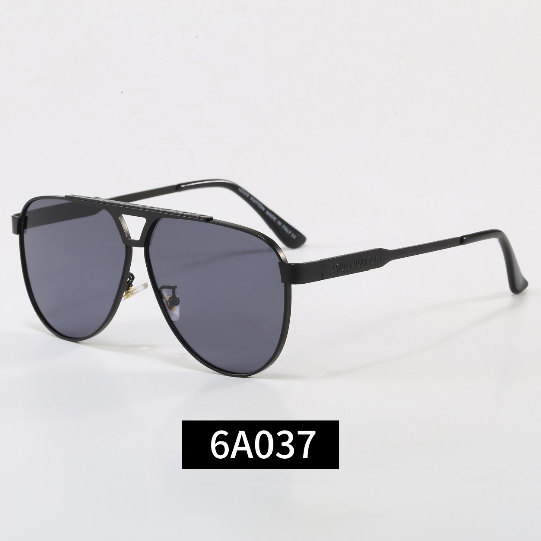 Premium Metallic aviator sunglasses 6A037