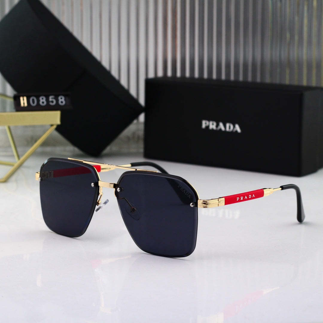 Fashion Gold Thin Frame Sunglasses