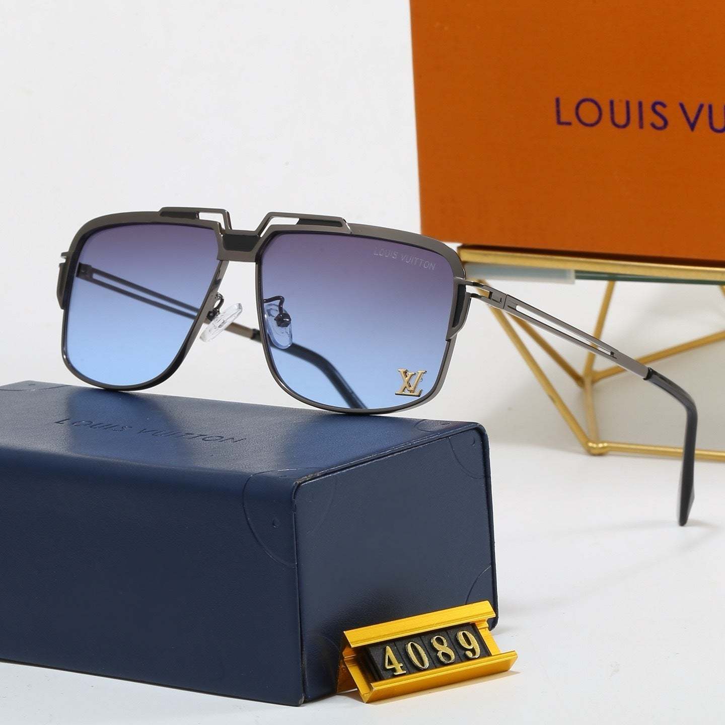Metal 5 Colors Fashion Sunglasses—4089