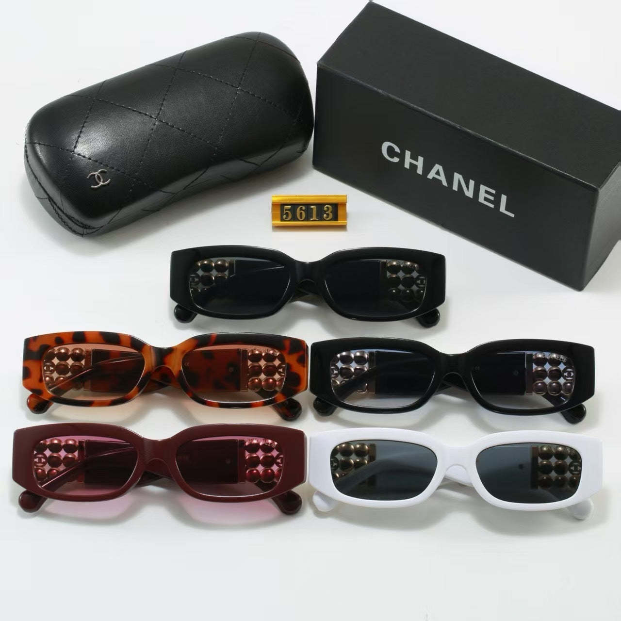 5 Colors diamond Fashion Sunglasses—5613